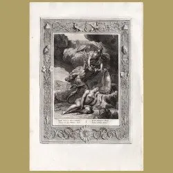 Perseus Cuts Off Medusas Head.