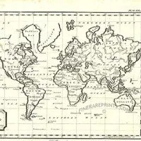 Antique Maps Of The World And Oceans