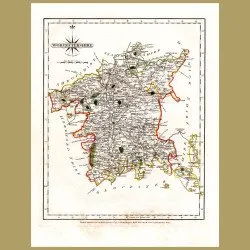Map Of Worcestershire